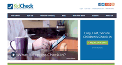 Desktop Screenshot of kidcheck.com